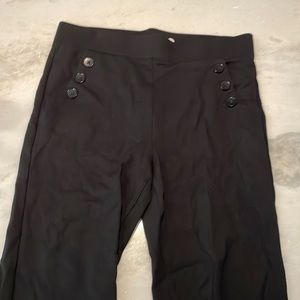 Betabrand Wide leg sailor pants  Large